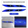 For Skoda Car Styling Trunk Bumper Warning Safety Sticker Reflective Strip Kamiq Karoq Octavia 2 3 Rapid Scala Kami Fabia VII  CX3