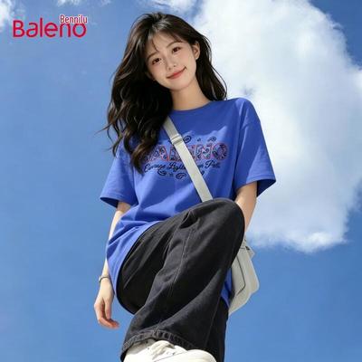 Baleno Men's Loose Fit Cotton Printed T-Shirt