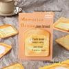 Cute Cartoon Toast Bread Sticky Notes - Tearable Memo Pad with Adhesive for Students