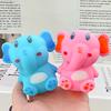 Mini Elephant Squeeze Toy Cartoon Elephant Sensory Fidget Toy Anxiety Relief Soft Stress Ball Animal Pinch Toy