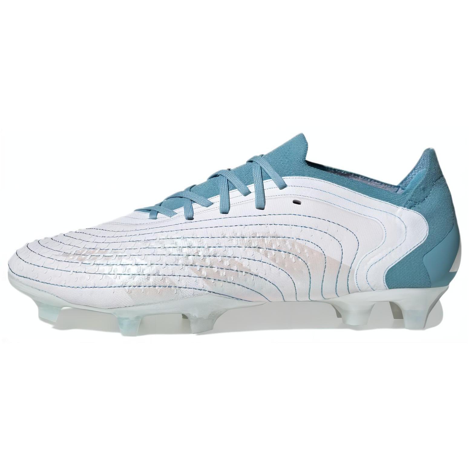 

new Adidas Predator Accuracy.1 L Fg Cloud White Grey Two Preloved Blue 42