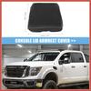 ACROPIX Car Center Console Lid Armrest Seat Box Cover Protector Replacement Microfiber Leather for Nissan Titan 2004-2014 Armrest Lid Not Included