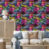 Graffiti Style Wallpaper for Living Room and Bedroom 50x1000