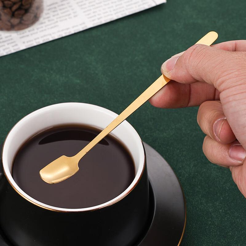 Stainless Steel Square Head Coffee & Dessert Spoons