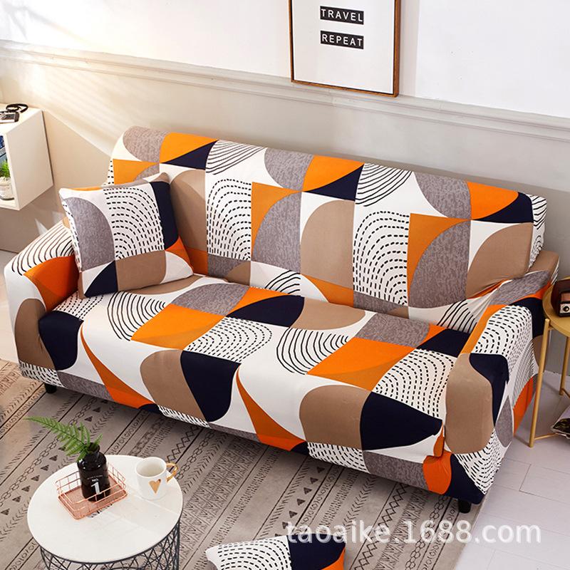 Universal Elastic Sofa Cover AllInclusive, AllSeason NonSlip Leather Sofa Cover, Full Cover Of The Concubine Combination Sofa Cushion