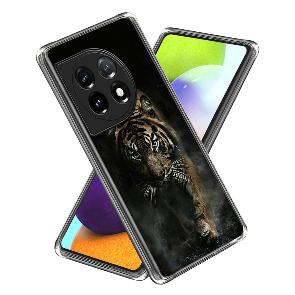 For OnePlus Ace 3 5G/12R 5G Phone Case Slim Pattern Printed TPU Cover