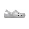Crocs Chinelo Glitter Clássico Glitter Prata Unissex 205942-0IC