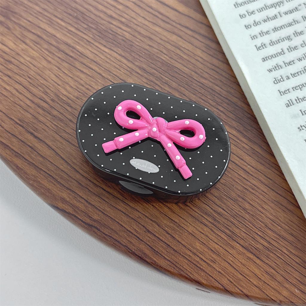 Macaron kolorowe etui na soczewki kontaktowe dziewczyna czarne fioletowe etui na soczewki kontaktowe z silikonową pęsetą mini kieszonkowe pudełko