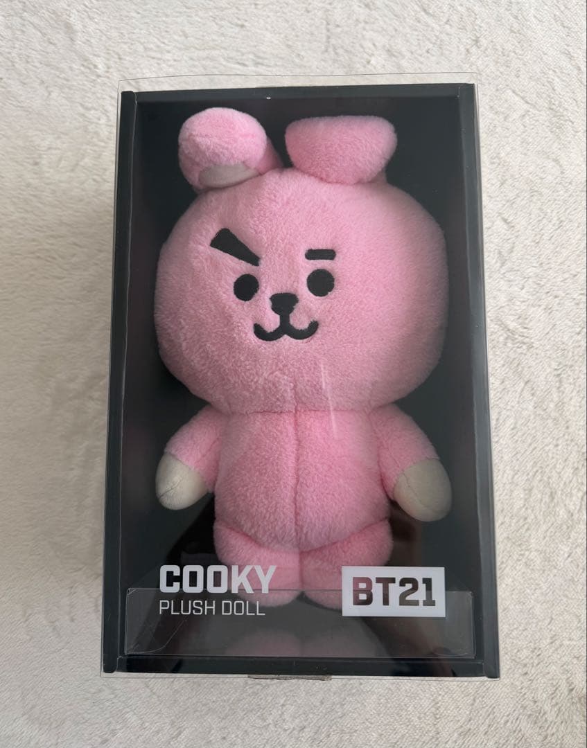 [USED] BT21 Cooky Plush Toy Approx. 30cm