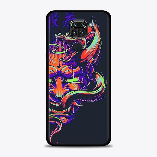 Terror Ghost Head Case For Xiaomi Redmi Note 11 10 9 8 7 Pro Max 9t 8t 9s Cover For Redmi 10 9 8 9c 9a 8a 7a