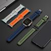 Silicone Strap for Apple Watch 49mm 46mm 45mm 44mm 42mm 41mm 40mm Men Sports Band for Iwatch Series 10 9 8 7 6 5 4 Se Ultra 1 2