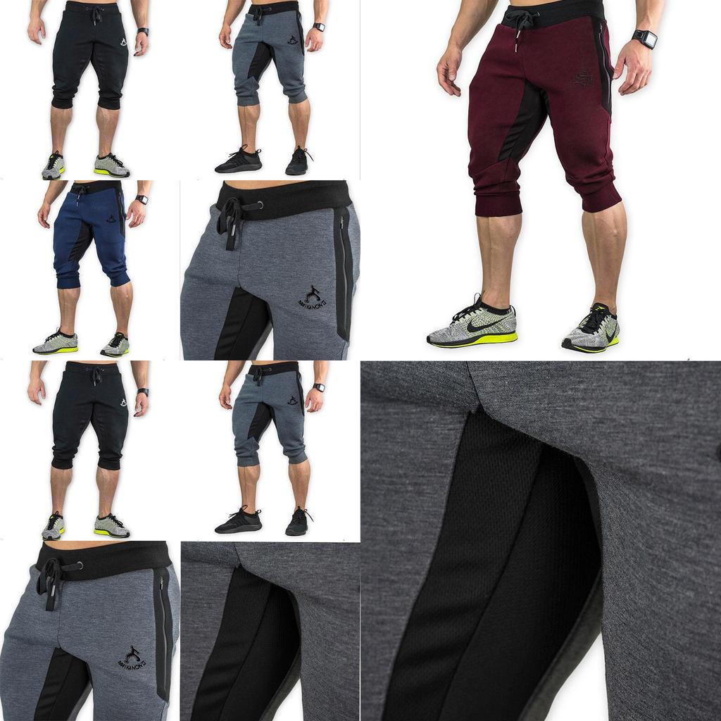 Men's Casual Cotton Blend Shorts Ideal For Gym Fitness And Running Sports Wear