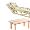 Hamster Hideout and Exploration Tunnel Play Wooden Platform Lightweight Exploring Toy for