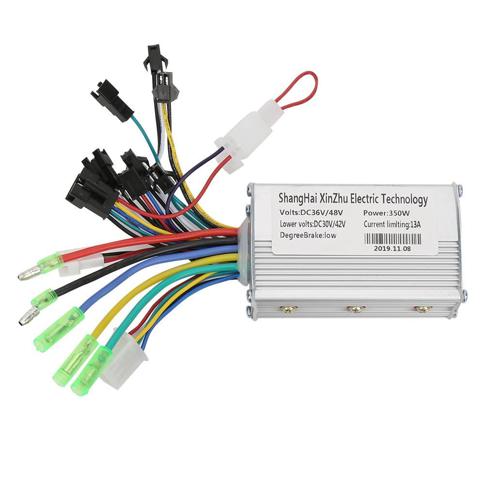 350W 36v 48V LCD Display Screen Rain Proof Electric Bicycle Scooter Motor Brushless Controller Kit