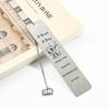 Personalized Book Mark Stainless Steel Metal Bookmarks Gift For Good Friends Collection Stationery School Supplies