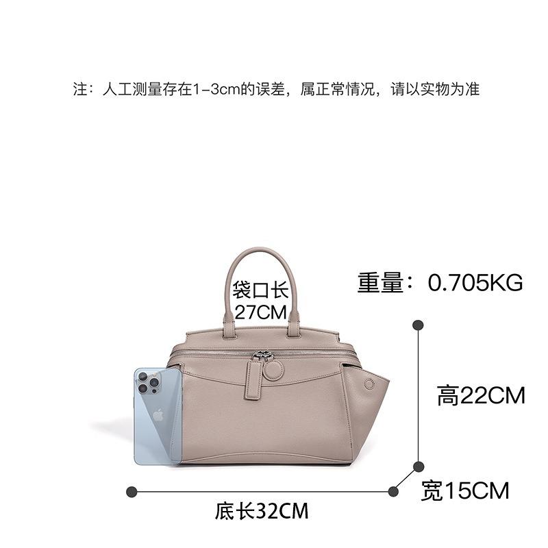 Modische Damen-Taschen Trend Nischen-Design Handtaschen mit großem Fassungsvermögen Vielseitige einfache und hochwertige Leder-Umhängetaschen für Damen