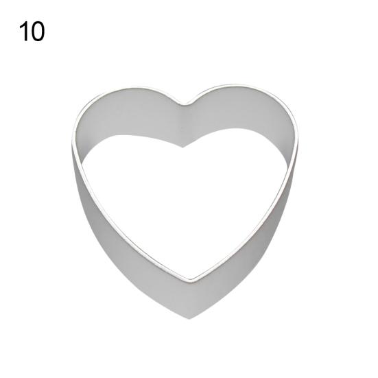 

Волшебная кухня DIY формы для выпечки мультфильм формочки для печенья форма для украшения торта инструмент 10.Heart