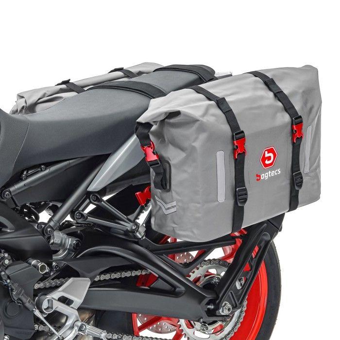 Sacoches de selle - Bagtecs G8R - Étanches - 2x30L - Tarpaulin