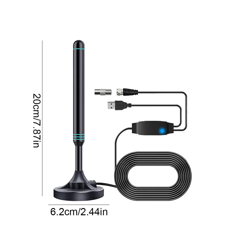 

4K/1080P HD Digital TV Antenna 480+ Miles VHF UHF Indoor Outdoor Antenna