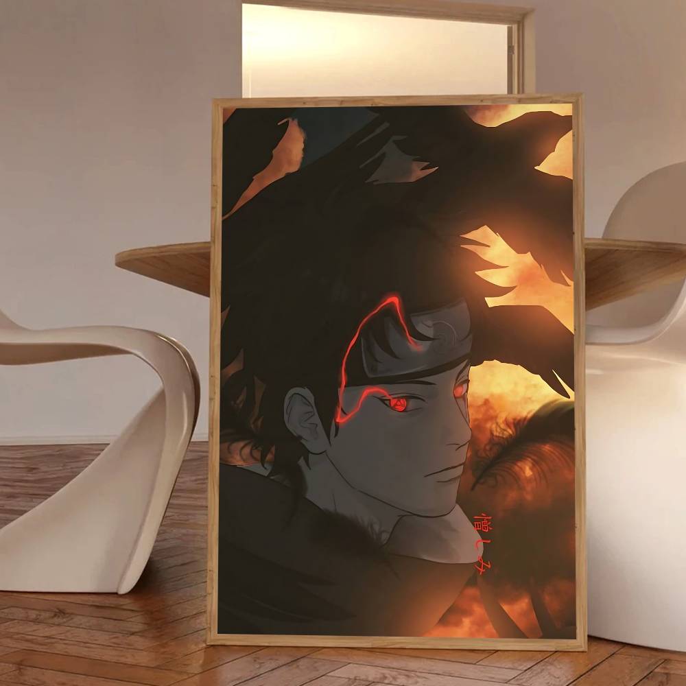 Anime Character Uchiha Shisui N-Naruto Posters HD Print Vintage Wall Art Decor for Home Study Room
