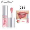 Dragon Ranee Großer Bürstenkopf, Kristallgelee-Lippenöl, feuchtigkeitsspendend, feuchtigkeitsspendend, verblasst Lippenlinien, transparenter Frucht-Lipgloss