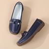 Plus Size Women's Slip-On Moccasins - Soft Sole, Lightweight, Casual Flats for Moms