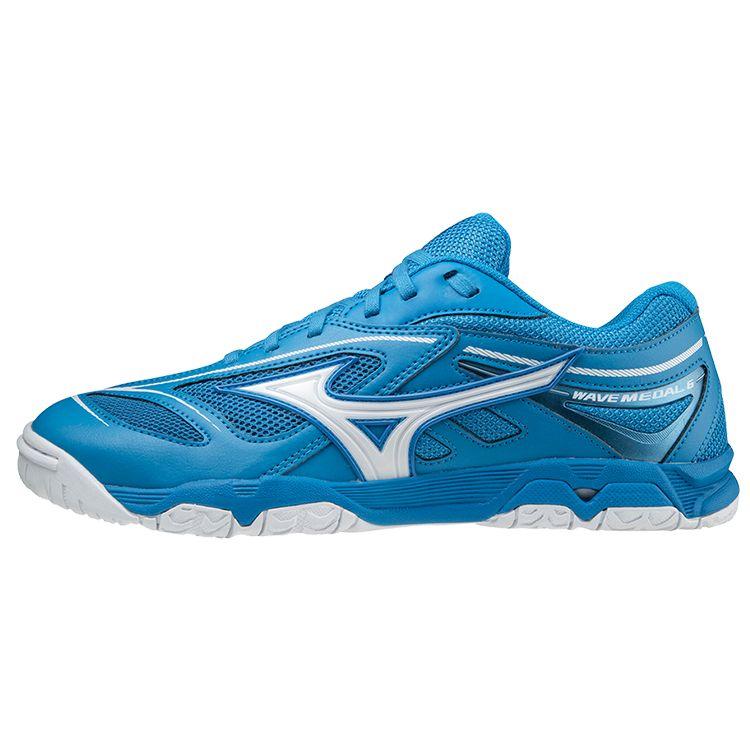 Mizuno Wave Momentum Unisex Blue White 81GA191527 40
