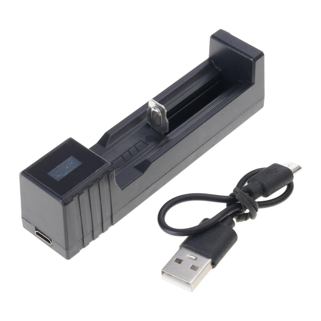 Intelligent 1/2 Slot Battery Case 18650 Battery Charging Adapter For 18650 Charging 3.7V Rechargeable Battery Charging Adapter