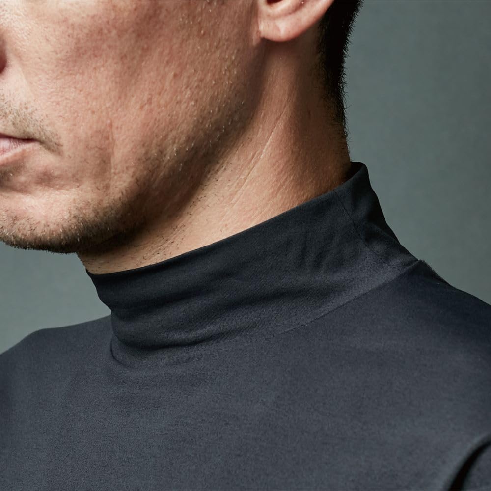 TS DESIGN TS DEO Dry Mock Neck For All Seasons Charcoal Gray 8505 25 L