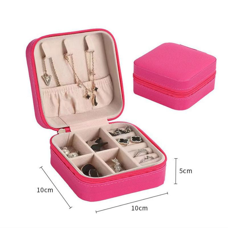 

Органайзер для ювелирных изделий, дорожные коробки для ювелирных изделий, портативная шкатулка для драгоценностей, кожаная шкатулка для хранения Joyeros Organizador De Joyas