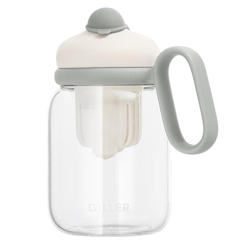 Dillerbell 680ml Glass Water Bottle