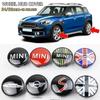 4PCS 54mm 56mm Car Wheel Center Hub Caps Rim Cover Badge Emblem For Mini Cooper R56 R50 R53 R55 R57 R60 F54 F55