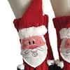 Knitted Festival Stocking Cartoon Christmas Socks Anti Slip Cotton Warm Winter Socks For Christmas Teen Decoration