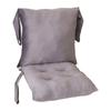 Chair Cushion with Backrest Keep Warm Seat Cushion for Office Bleacher Patio