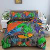 Ufo Pattern Bedding Set Mysterious Alien Duvet Cover 3D Comforter Covers Single Twin King Size Quilt Cover Home Textile 23Pcs