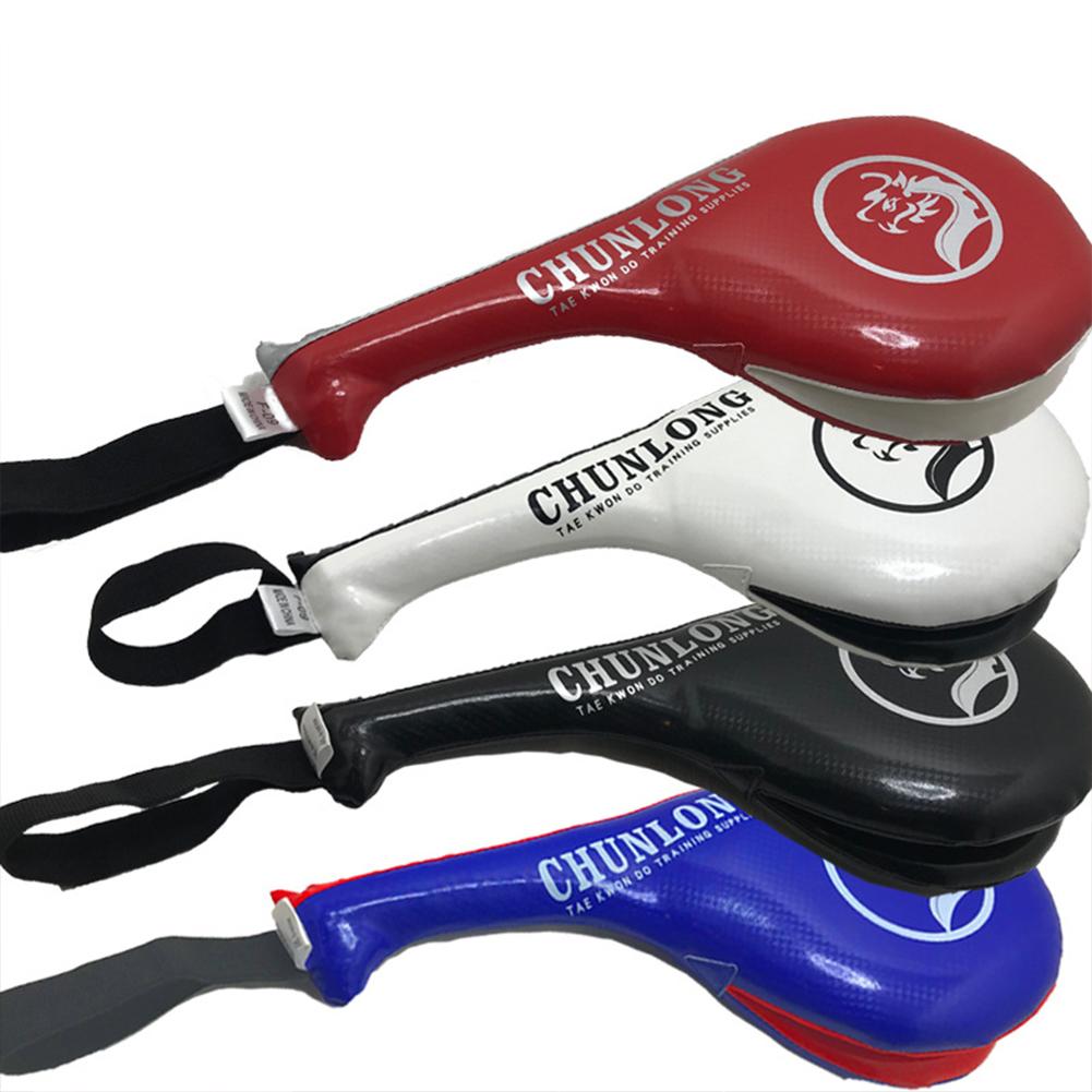 Boxing Target Paddles Boxing MMA Target Pads Double Side Foot Kicking Targets Thickened Non Slip Handle for Boxing MMA Muay Thai