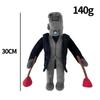 1/6/12PCS Skibidi Toilet Plush Toy Titan Tv Man  Boss Toilet Cartoon Dolls Stuffed Soft Doll Christmas Birthday Gift For Kids