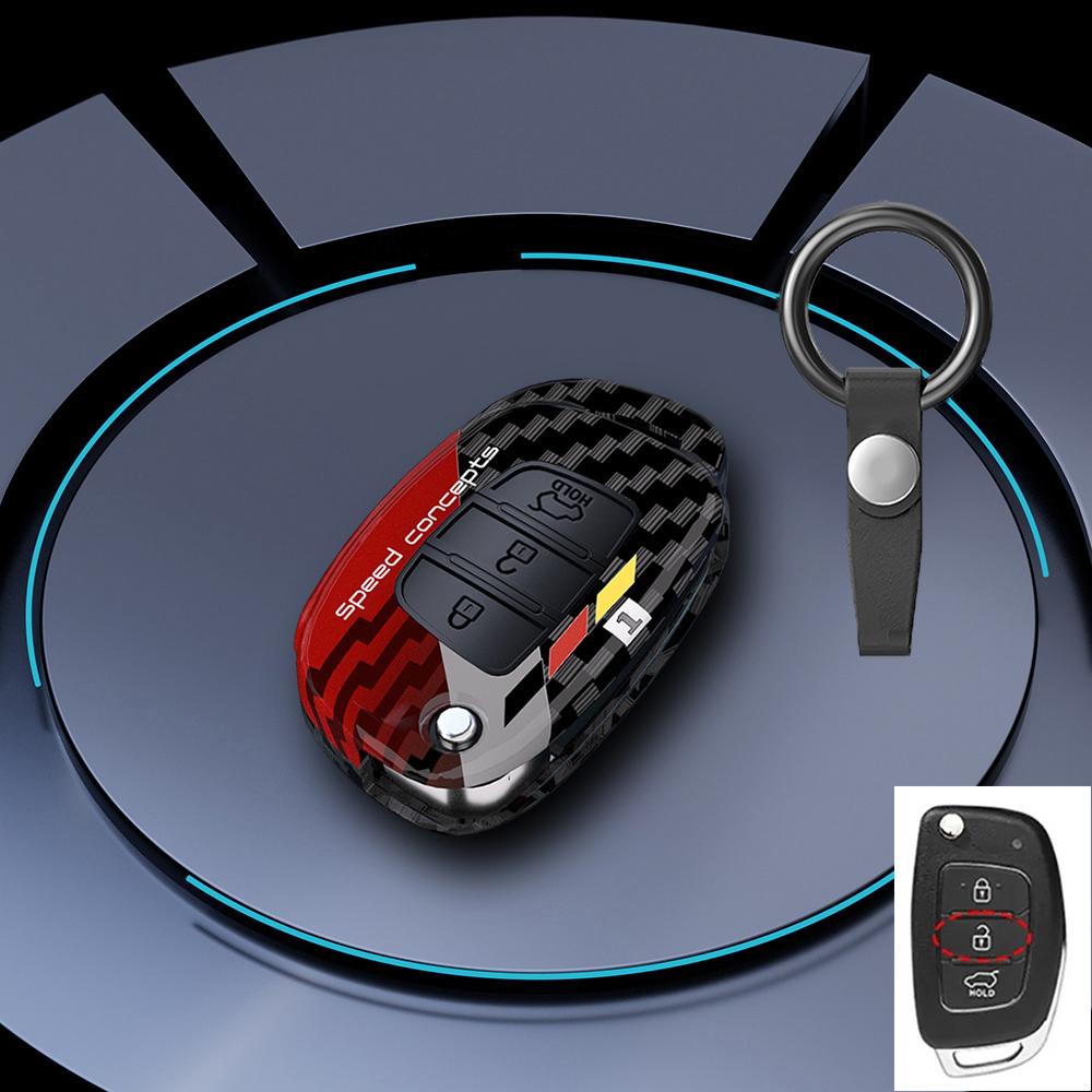 Graffiti Auto Key Fob Cover Fit For Hyundai Elantra Verna Solaris 2005 2006 2007 2008 2009 2010 2012 2011 2013 2014