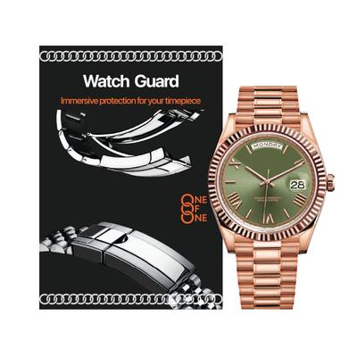 EN AV EN WatchGuard Helkroppsskärmskydd för Rolex-klockor, 360° Skydd (Day-Date, President-länk)