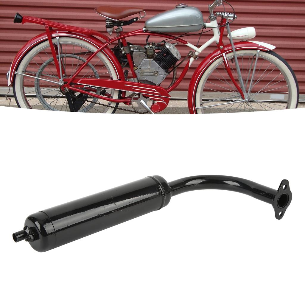 40MM 49 to 80 Motorcycle Exhaust Pipe Anodized Fit for 26in 28in Electric Motorbike