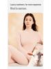 Women's and Men's Cashmere Silk Thermal Underwear Set for Autumn/Winter – Warm, Thickened Half-High Neck for Adults