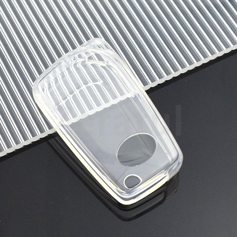 Transparent Tpu Auto Key Fob Cover Case Fit For Toyota Hilux Corolla Avensis Prado Fortuner Rav4 Chr Automotive Housing Remote Mount Auto