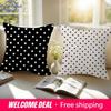 Fashion Polka Dot Figure Pillow Cover Design Cushion Cover Decor Holiday Decorati