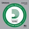 D'Addario Daddario Electric Guitar Rose String Nickel .046 NW046 Set of 5 [Domestic Genuine]