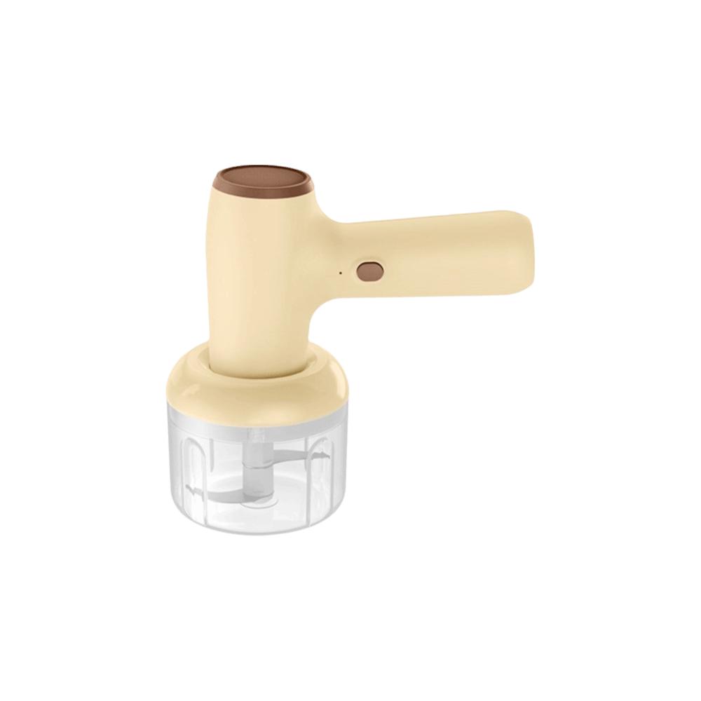 Durable Material Electric Garlic Chopper Cordless Design USB Rechargeable Chopper Kitchen Use хаки