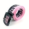 Punk Flame Belt - Trendy Hip-hop Street Bad Boy Personality Decoration Durable for Both Men and Women Trendy Eyelet Belt