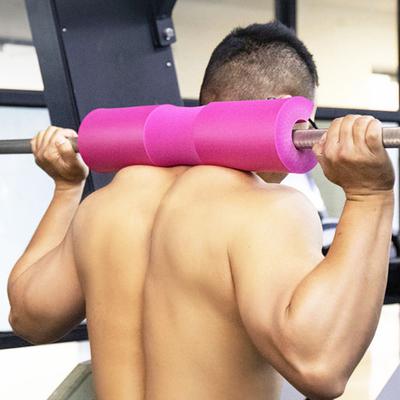 Barbell Squat Pad Foam Sponge Support Pad Shoulder Neck Protection Bar Pad Cushion for Hip Thrust Weightlifting Lunges