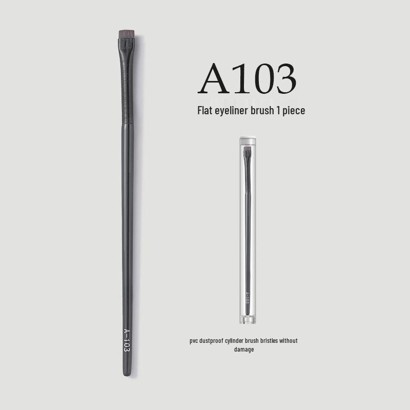 270 Ultra-Thin Angled Concealer & Eyebrow Brush - Ideal for Eyeliner, Under-Eye, and Foundation Application - Makeup Brush M08
