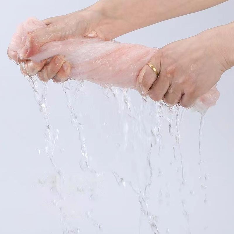 Wave Pattern Dry Hair Cap Towel Thickened Soft Strong Water Absorption Cute Quick-Drying Headband
