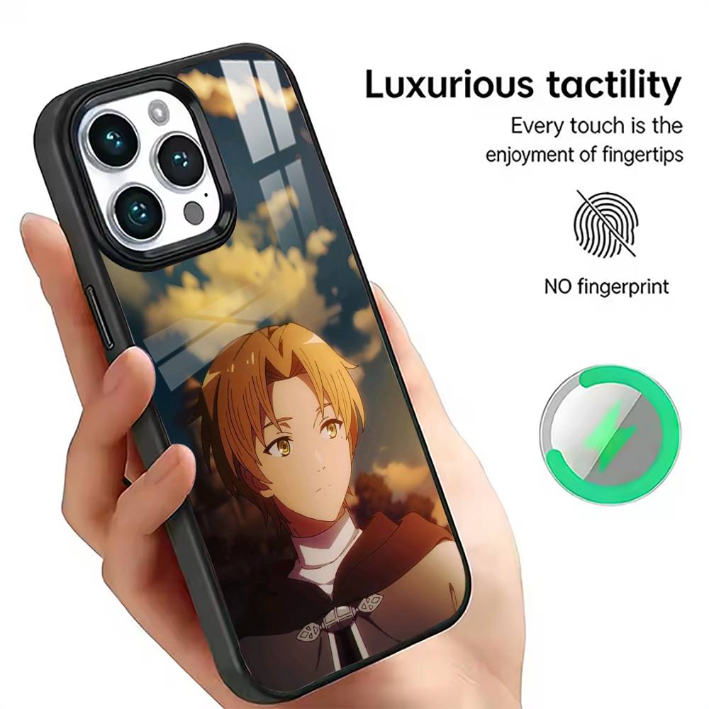 Mushoku Tensei Jobless Reincarnation Phone Case Magnetic with Magsafe Wireless Charging For iPhone17,16,15,14,13,12,11 Plus,Pro
